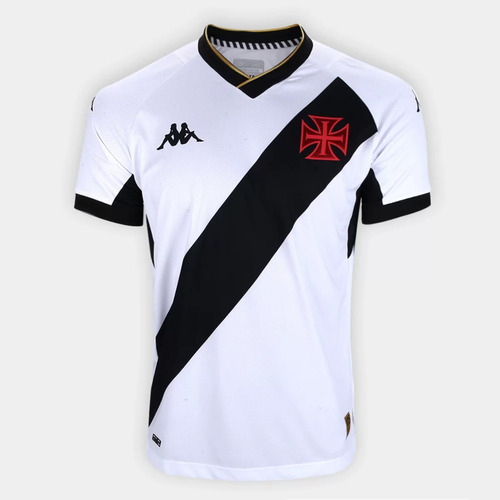 Camiseta Del Vasco Da Gama Suplente Blanca 2024