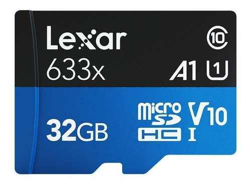 Memoria Micro Sd Lexar 32gb 4k Uhs-1(u1) A1 Clase 10 95 Mb/s