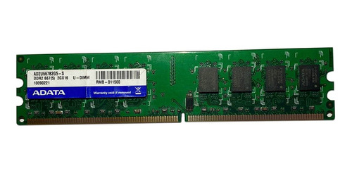 Memoria Ram 2gb Adata Ad2u667b2g5-s Ddr2 667mhz Para Pc