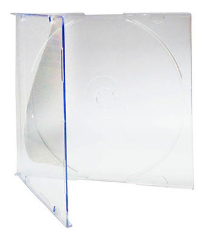 Porta Cd/dvd Individual Slim Acrilico 
