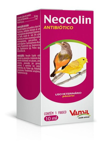 Neocolin Antibiótico - 10 Ml