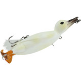 Señuelo Pato 3d Suicide Duck Savage Gear Lure Pesca Lobina Color Blanco
