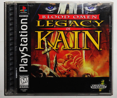 Blood Omen Legacy Of Kain Ps1 Original Usa Completo - Mg
