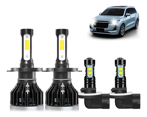 Kits Faros Led Y Antiniebla Para 2004-2008 Chevrolet Aveo 1