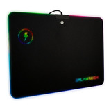 Mouse Pad Gaming Rgb Carga Inalambrica Heimdall Balam Rush Color Negro