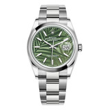 Reloj Rolex Para Mujer Datajust 36 Oyster 36mm 