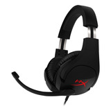 Audífonos Hyperx Cloud Stinger Negro Audio Espacial Dts X Luz Sin Luz