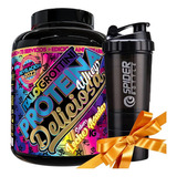 Proteina Whey Deliciosa - 73 Servicios Leche Asada + Shaker