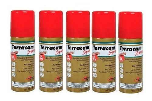 Kit C/ 05 -terracam Spray C/vitam. A 125 M- Original