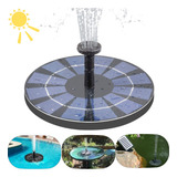 Chafariz Fonte Energia Solar P/ Passaros Jardim Decoraçao 