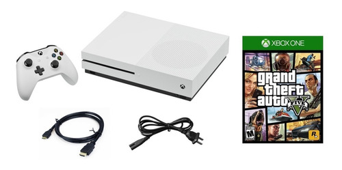 Microsoft Xbox One S 500gb Completo + Disco Fisico