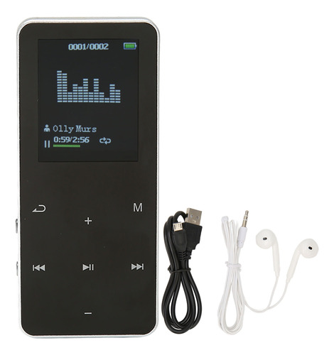 Reproductor Música  Bluetooth Mp3 8g Con Auricular