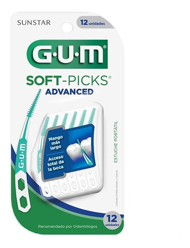 Gum 650 Cepillo Interdental Soft-picks Advanced 12 unidades 