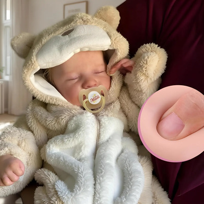 Muñeco Bebé Reborn Realista Babeside Para Niño - 43 Cm (17 P