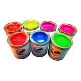 Pintura Fluo - Fluorescente - Neon - Bicapa 1/2 Litro