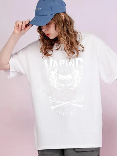 Camiseta Con Diseño De Cigarrillo Electrónico En Vape We Tru