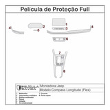 Película Proteção Kit Full Ppf Compass Longitude 2024