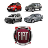 Emblema Tampa Traseira Fiat 500 Siena Linea Idea Original