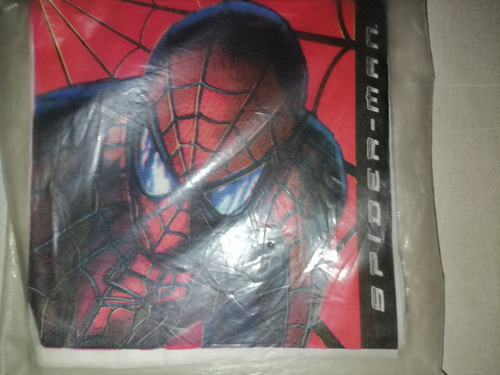 Spiderman Servilletas 2002