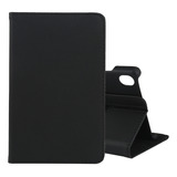 Funda De Piel Negra Con Textura De Litchi Para Lenovo Tab M8