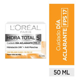 L'oréal Paris Crema Día Hidratante Anti-manchas Hidra -total