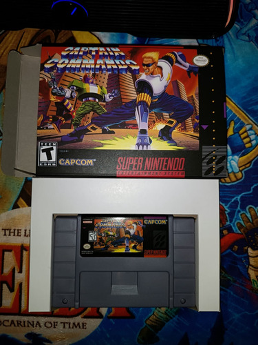 Captain Commando Snes Super Nintendo Juego Fisico