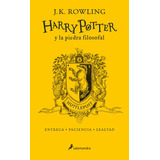 Harry Potter Y La Piedra Filosofal ( Harry Potter 1 ): Edición Hufflepuff Del 20º Aniversario, De Rowling, J. K.. Serie Harry Potter Editorial Salamandra Infantil Y Juvenil, Tapa Dura En Español, 2018