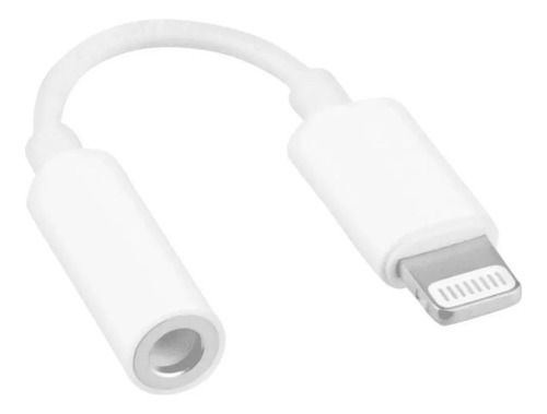 Adaptador Compatible Con iPhone A 3.5mm Auxiliar Audifonos