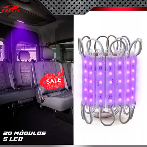 20 Módulos 5 Led 5050