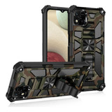 Funda De Camuflaje Militar Con Soporte Para Xiaomi Redmi10a/