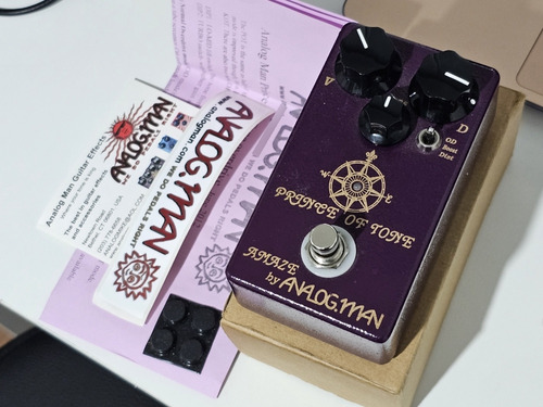 Pedal Analogman Prince Of Tone Overdrive Distortion Booster