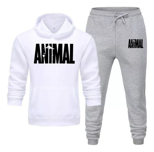 Conjunto Moletom+calça Animal Pak Universal Academia Treino