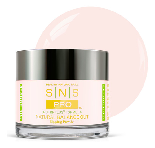 Sns Polvo De Inmersión De Uñas, Equilibrio Natural (natur.