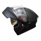 Casco Moto Abatible Ich  Certificado Gratis Placas 