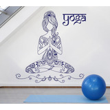 Adesivo Decorativo Yoga 70x70cm