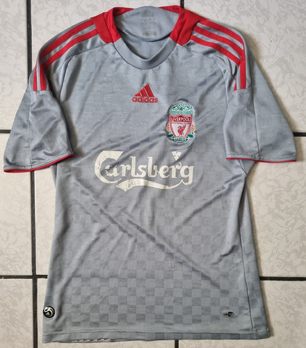 Jersey Liverpool Premier League adidas 2008 Visita S