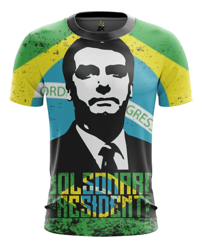 Camisa Camiseta Bolsonaro Presidente 2026 Brasil Promoção