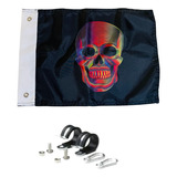 Bandera Para Antenas De Led Rgb Rzr Con Accesorios