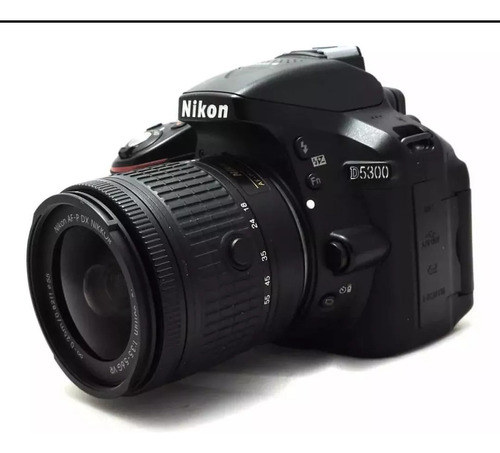 Câmera Fotográfica Nikon D5300 Af-p 18-55 Vr Kit