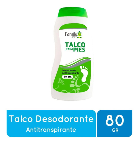 Family Set Talco De Pies Polvo 80 Grs