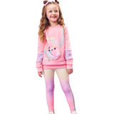 Conjunto Infantil Feminino Tie Day, Kukiê