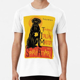 Remera Funny Cane Corso Cute Dog Chat Noir Mashup Art Design