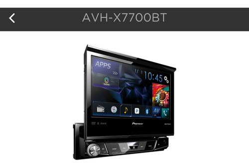 Estereo Pioneer Avh-7700bt