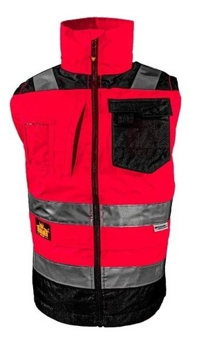 Chaleco Ejecutivo Supervisor Impermeable Seguridad Berserker