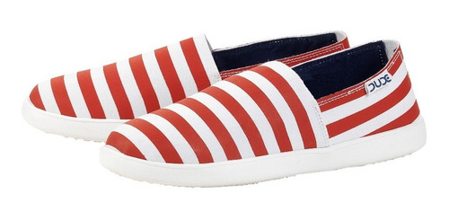 Zonazero  Panchas Hey Dude Capri E-band Stripes Mujer