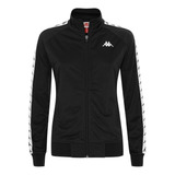 Chaqueta 222 Banda Wanniston Black White Kappa