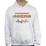 Sudadera Futbol Americano - Capucha - San Francisco 49ers