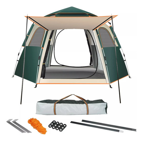 Tienda Casa Campaña Grandes Camping Acampar5-8gente240x240cm