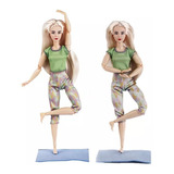 Muñeca Articulada Yoga Multiples Posiciones Reales