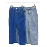 Falda Jeans Variedad De Colores Pb-d6